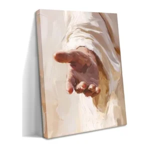 Jesus Canvas Wall Art The Hand of God Wall Decor Painting