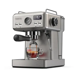 20Bar Semi Automatic Espresso Coffee Machine Temperature Adjustable Cold/Hot