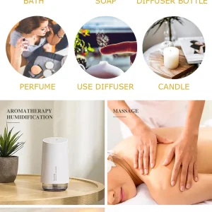 10 pcs or 6 pcs Essential Oil Set for Diffuser, Humidifiers, Skin Care, Massage, Fragrance Oil Scent for Soaps or Candle making - Thumbnail Image 8