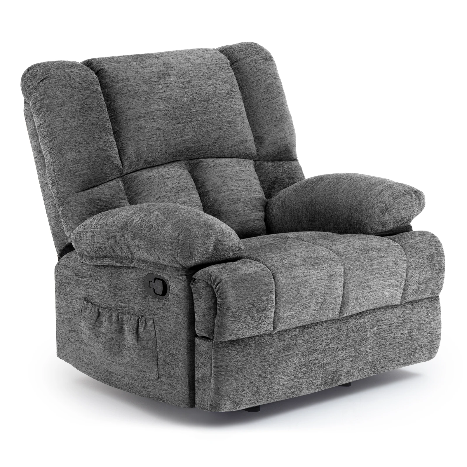 Oversized Rocker Recliner Chair, High Back Comfortable & Heavy Duty - Image 8