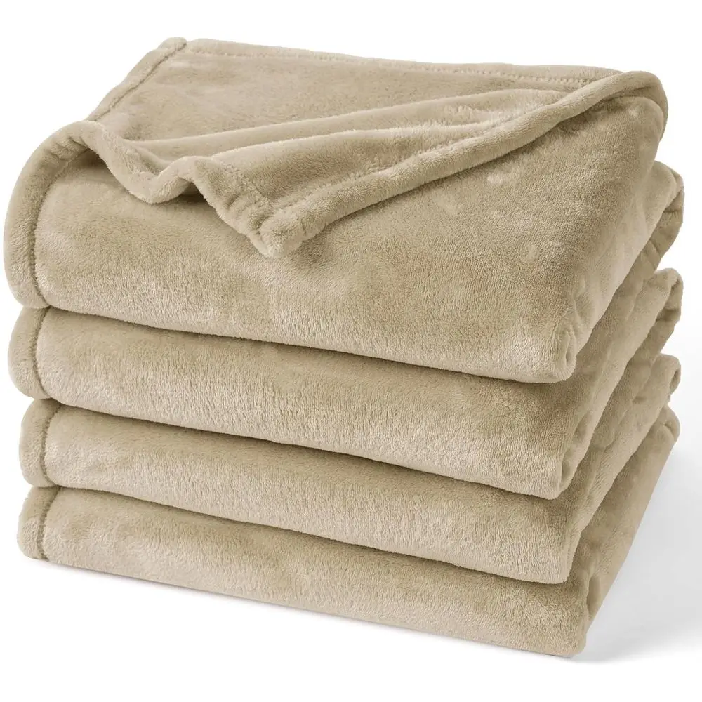 Ultra Soft ,  Anti-Static Microfiber Queen Bed Blanket - Image 1